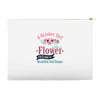 Girl LIke A Flowers Accessory Pouches