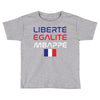 Librate Egalite Mbappe France Toddler T-shirt