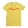 Peachy Ladies Fitted T-Shirt