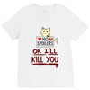 no spoilers... or i'll kill you V-Neck Tee