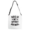 bbq spirit animal Adjustable Strap Totes