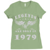 legends are born in 1979 hoodie 7 Ladies Fitted T-Shirt