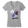 snark attack Women's V-Neck T-Shirt