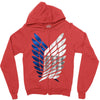 Attack On Titan Zipper Hoodie