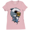 shark Ladies Fitted T-Shirt