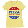 pizza 2017 Ladies Fitted T-Shirt