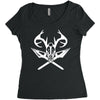 demon Women's Triblend Scoop T-shirt