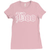 halloween boo Ladies Fitted T-Shirt