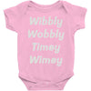 wibbly w0bbly Baby Onesie