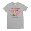 Don't Just Fly Soar Dumbo Ladies Fitted T-Shirt