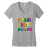 team 1st grade Women's V-Neck T-Shirt