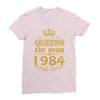 queens are born in 1984 Ladies Fitted T-Shirt