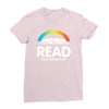read you dumb fuck Ladies Fitted T-Shirt