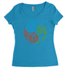 balance of power clearance Women's Triblend Scoop T-shirt