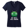 He Will Kill Again Women's V-Neck T-Shirt
