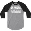 the man the myth the legend 3/4 Sleeve Shirt