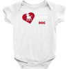 love and a dog life Baby Bodysuit