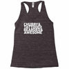 chubby tattooed bearded &amp; awesome Racerback Tank