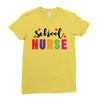 School Nurse Ladies Fitted T-Shirt