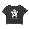 Some Girls Love Diamonds This Girl Loves Balls Crop Top