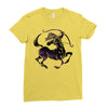 sagittarius zodiac galaxy Ladies Fitted T-Shirt