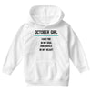 October Girl Youth Hoodie