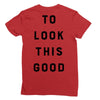 It Took Me 50 Years To Look This Good Ladies Fitted T-Shirt
