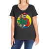 little kingdom of horrors Ladies Curvy T-Shirt