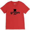 groom V-Neck Tee