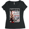 funny star wars empire magazine cover ideal birthday present Women's Triblend Scoop T-shirt