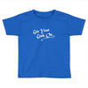 get your geek on white type tee Toddler T-shirt