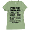 Project Manager Ladies Fitted T-Shirt