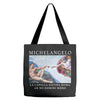 Michelangelo Creation of Adam Tote Bags