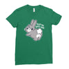 soft ass Ladies Fitted T-Shirt