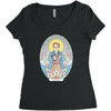 saint barb Women's Triblend Scoop T-shirt