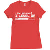 level up birthday Ladies Fitted T-Shirt