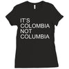 it's colombia not columbia Ladies Fitted T-Shirt