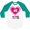 owl always love you 3/4 Sleeve Shirt