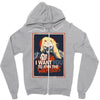 yo joe Zipper Hoodie