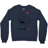 pregnant rex black color Crewneck Sweatshirt