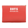 boys with blue eyes Accessory Pouches