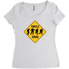 turtle xing Women's Triblend Scoop T-shirt