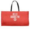 fabolous hello brooklyn Weekender Totes