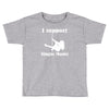 i support single moms stripper pole dancer funny saying Toddler T-shirt