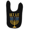 get lit Baby Bibs