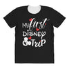 My 1st Disney Trip All Over Women's T-shirt
