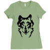 wolf Ladies Fitted T-Shirt