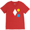 clean bandit shapes geometric V-Neck Tee