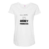 gisney Maternity Scoop Neck T-shirt