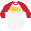 track and field oregon 3/4 Sleeve Shirt